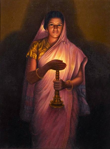 Glow of Hope - Indian Women Paintings